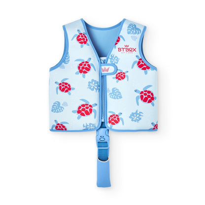 CHALECO FLOTADOR APRENDIZAJE BTBOX ·TORTUGAS· - Happy Moments Baby