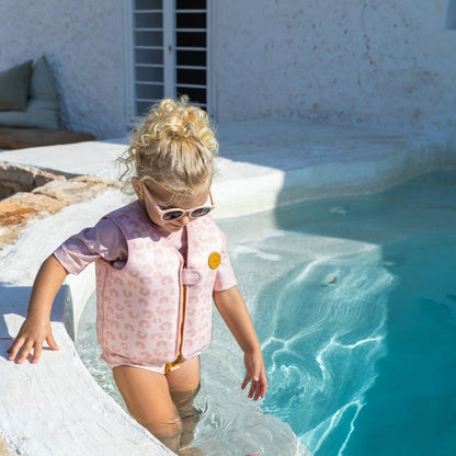 CHALECO FLOTADOR APRENDIZAJE SARO ·BORN TO BE WILD· - Happy Moments Baby