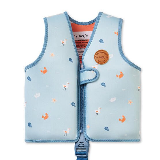 CHALECO FLOTADOR APRENDIZAJE SARO ·SAILORS· - Happy Moments Baby