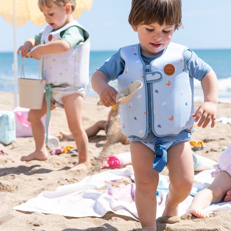 CHALECO FLOTADOR APRENDIZAJE SARO ·SAILORS· - Happy Moments Baby