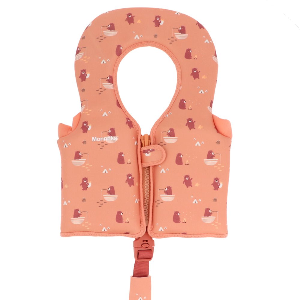 CHALECO FLOTADOR APRENDIZAJE TUTETE ·1 - 2 AÑOS CAMPING· - Happy Moments Baby
