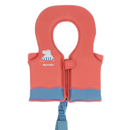 CHALECO FLOTADOR APRENDIZAJE TUTETE ·1 - 2 AÑOS HIPPOS· - Happy Moments Baby