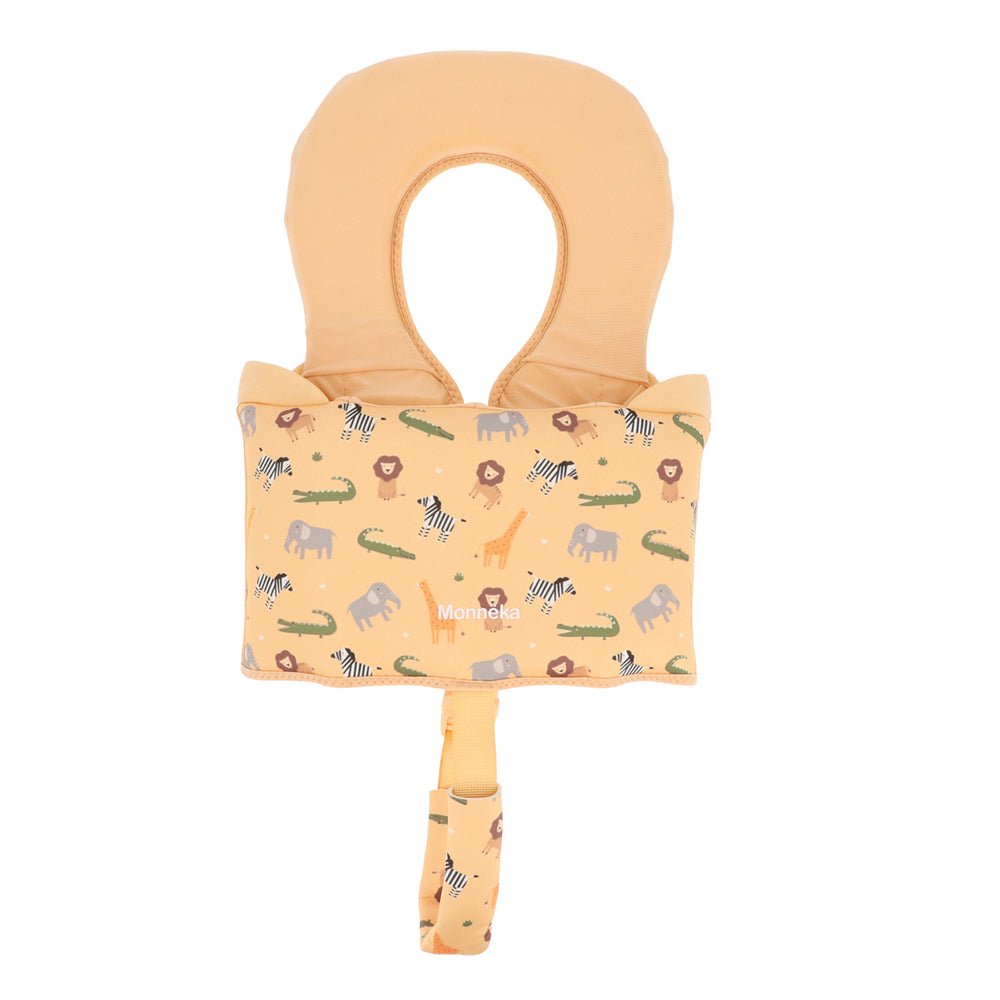 CHALECO FLOTADOR APRENDIZAJE TUTETE ·1 - 2 AÑOS WILD ANIMALS· - Happy Moments Baby