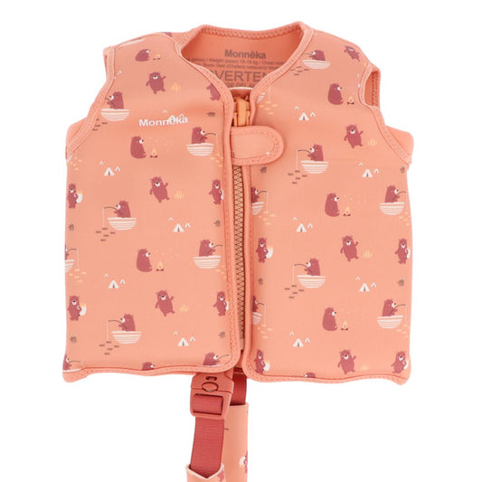 CHALECO FLOTADOR APRENDIZAJE TUTETE ·CAMPING· - Happy Moments Baby
