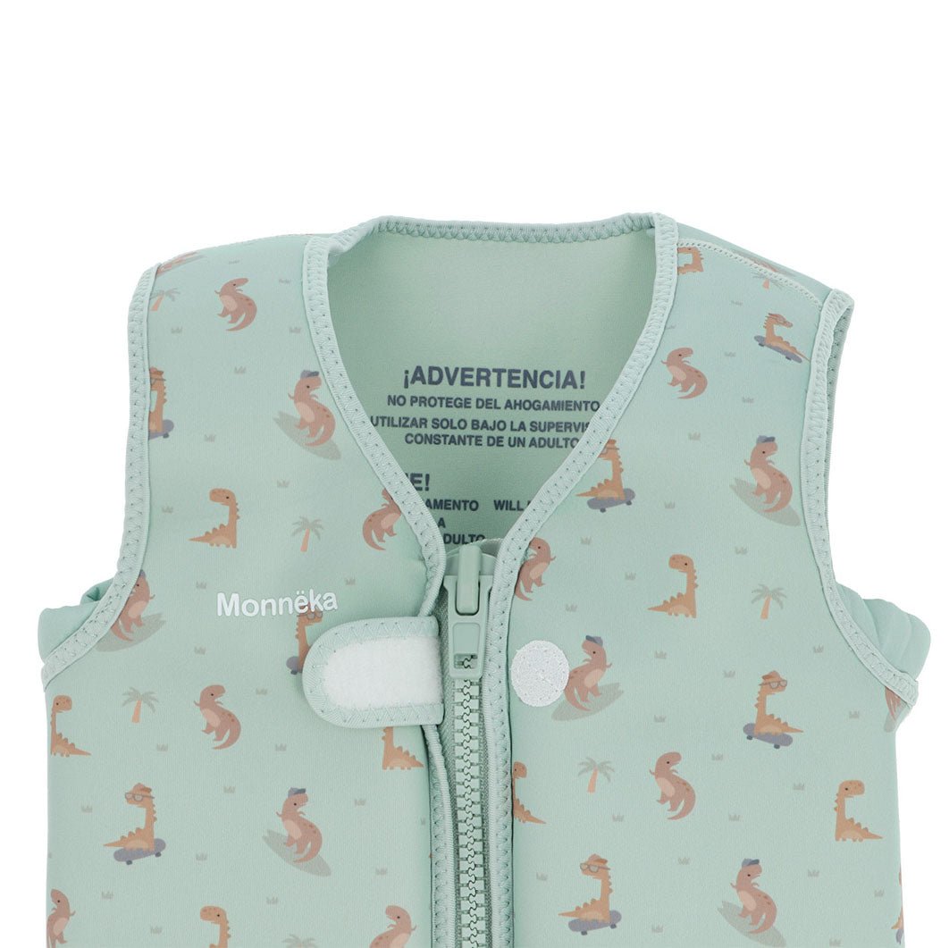 CHALECO FLOTADOR APRENDIZAJE TUTETE ·COOL DINOS· - Happy Moments Baby