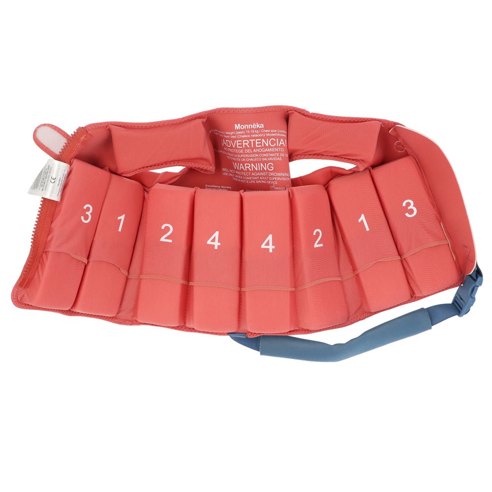 CHALECO FLOTADOR APRENDIZAJE TUTETE ·HIPPOS· - Happy Moments Baby