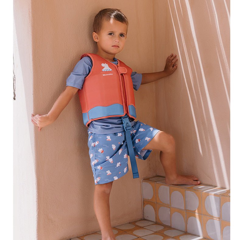 CHALECO FLOTADOR APRENDIZAJE TUTETE ·HIPPOS· - Happy Moments Baby