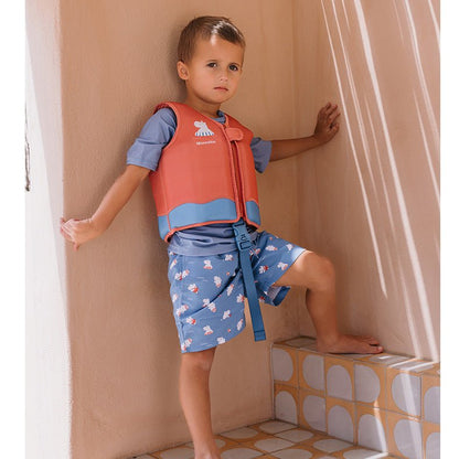 CHALECO FLOTADOR APRENDIZAJE TUTETE ·HIPPOS· - Happy Moments Baby