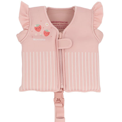 CHALECO FLOTADOR APRENDIZAJE TUTETE ·STRAWBERRIES· - Happy Moments Baby