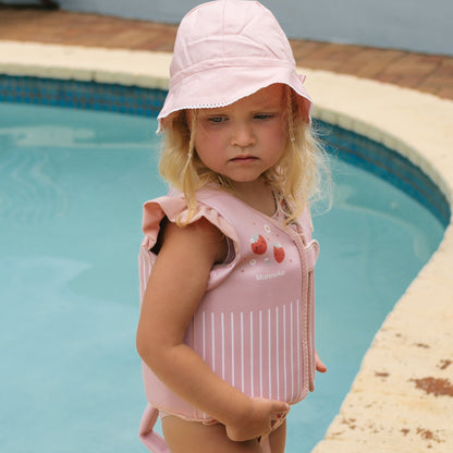 CHALECO FLOTADOR APRENDIZAJE TUTETE ·STRAWBERRIES· - Happy Moments Baby