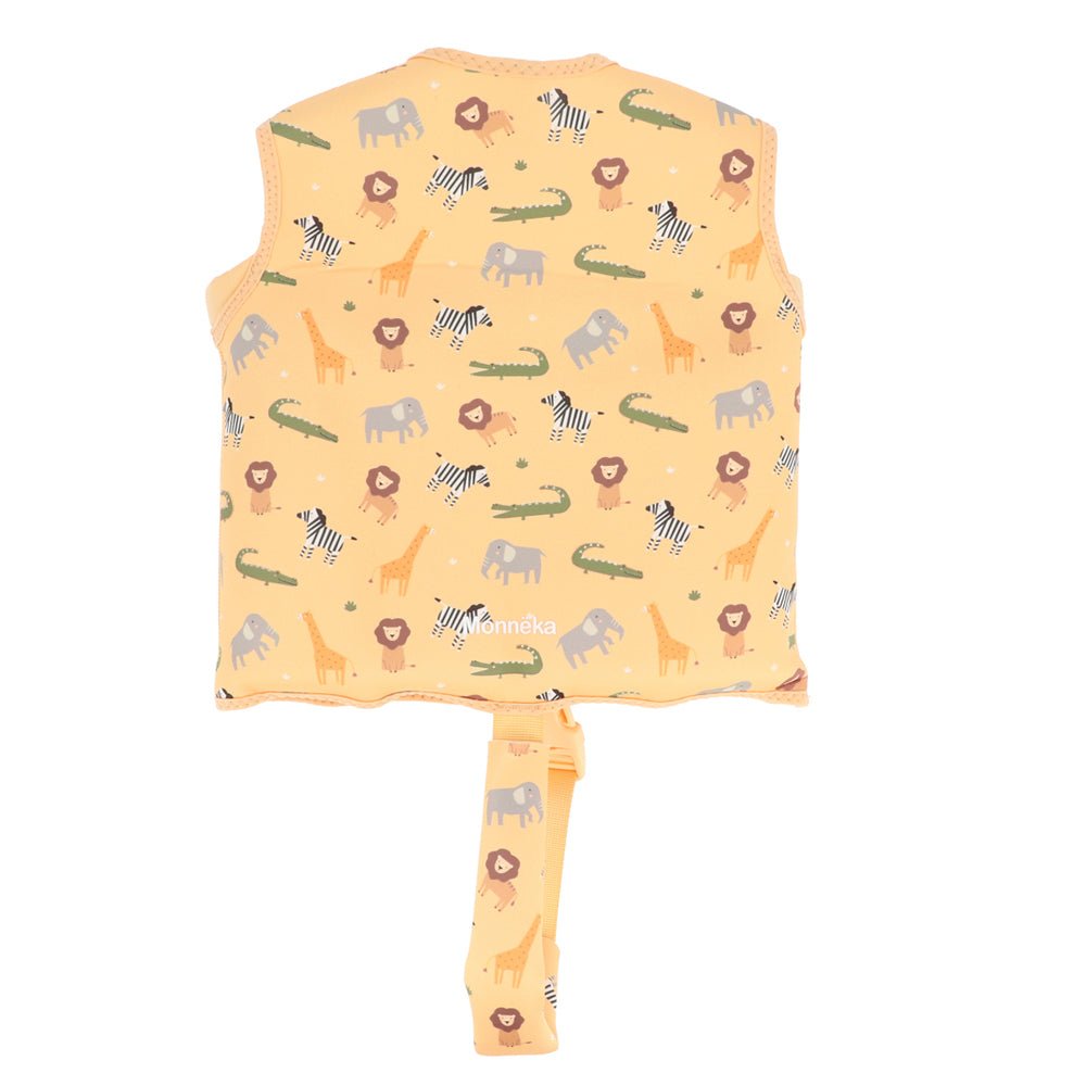 CHALECO FLOTADOR APRENDIZAJE TUTETE ·WILD ANIMALS· - Happy Moments Baby