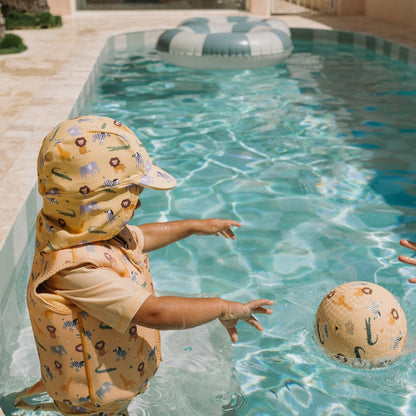CHALECO FLOTADOR APRENDIZAJE TUTETE ·WILD ANIMALS· - Happy Moments Baby