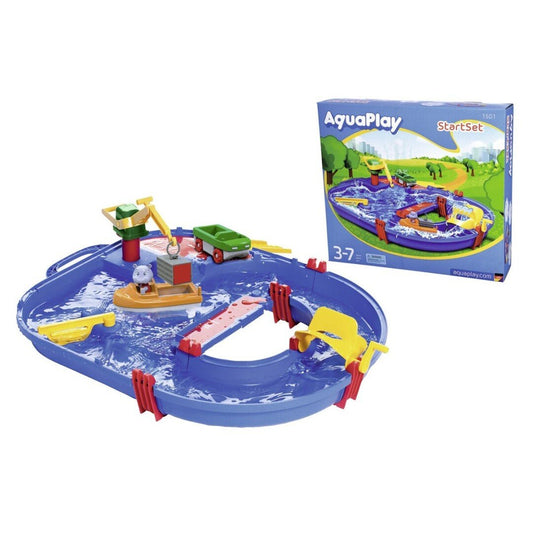 CIRCUITO DE JUEGO ACUÁTICO AQUAPLAY ·STARTER SET WATERWAY· - Happy Moments Baby