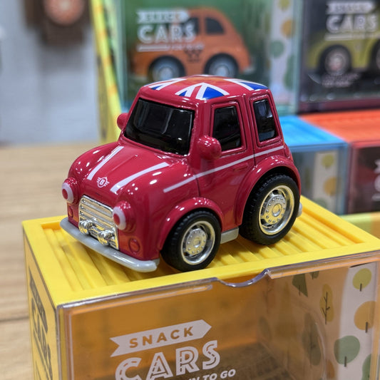 COCHE DE JUGUETE SNACK CARS ·BRITISH CAR· - Happy Moments Baby
