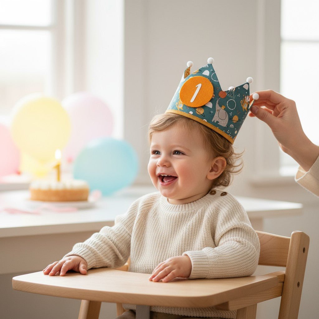 CORONA CUMPLEAÑOS ·ANIMALES CIRCO· - Happy Moments Baby