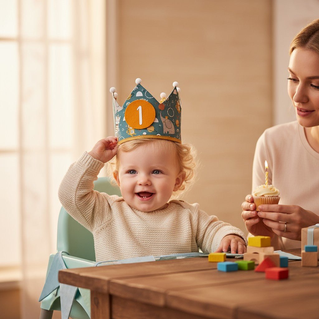 CORONA CUMPLEAÑOS ·ANIMALES CIRCO· - Happy Moments Baby