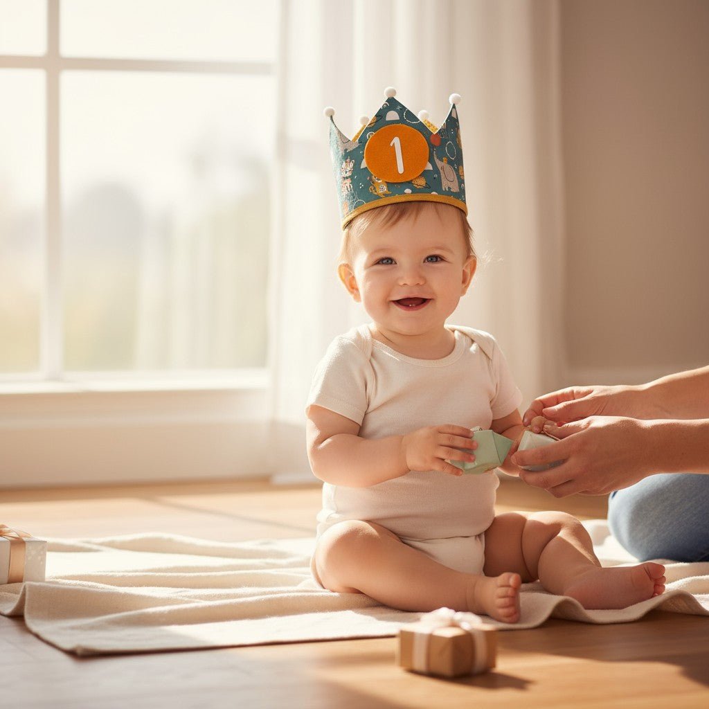 CORONA CUMPLEAÑOS ·ANIMALES CIRCO· - Happy Moments Baby