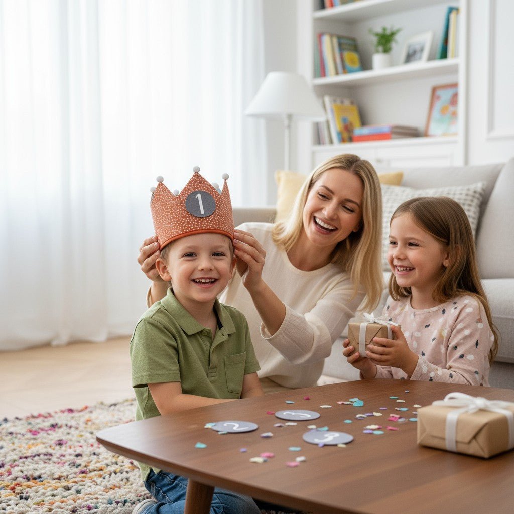 CORONA CUMPLEAÑOS ·BOSQUE· - Happy Moments Baby