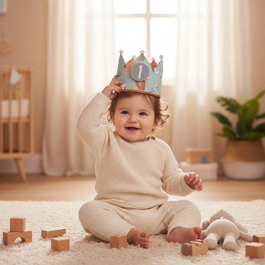 CORONA CUMPLEAÑOS ·BOSQUE· - Happy Moments Baby