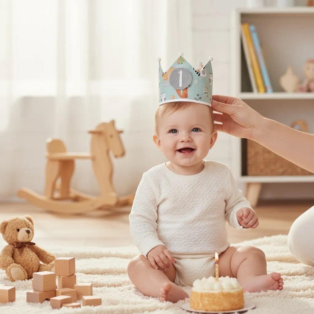 CORONA CUMPLEAÑOS ·BOSQUE· - Happy Moments Baby