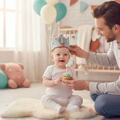 CORONA CUMPLEAÑOS ·BOSQUE· - Happy Moments Baby