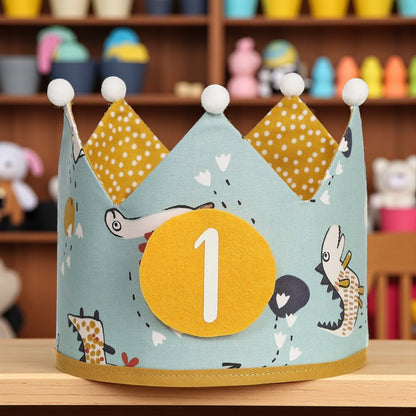 CORONA CUMPLEAÑOS ·DINOS· - Happy Moments Baby