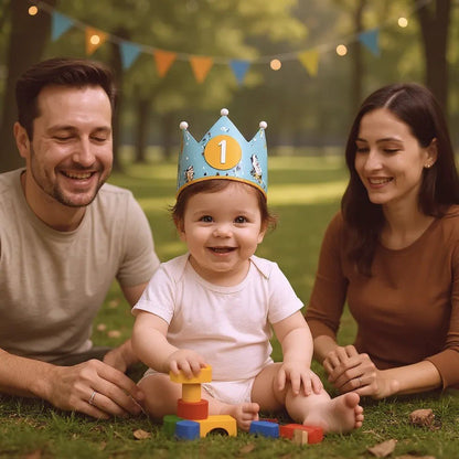 CORONA CUMPLEAÑOS ·DINOS· - Happy Moments Baby