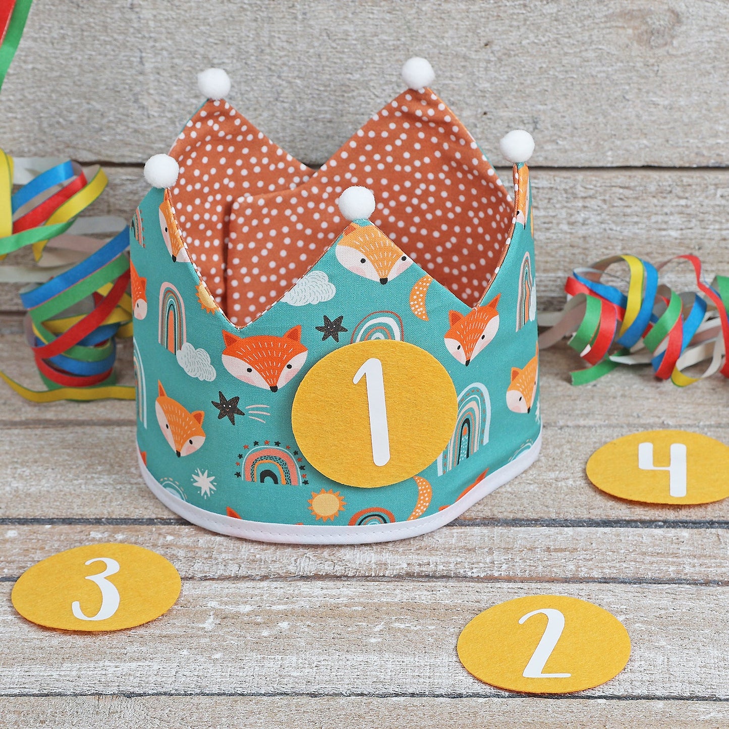 CORONA CUMPLEAÑOS ·FOX· - Happy Moments Baby