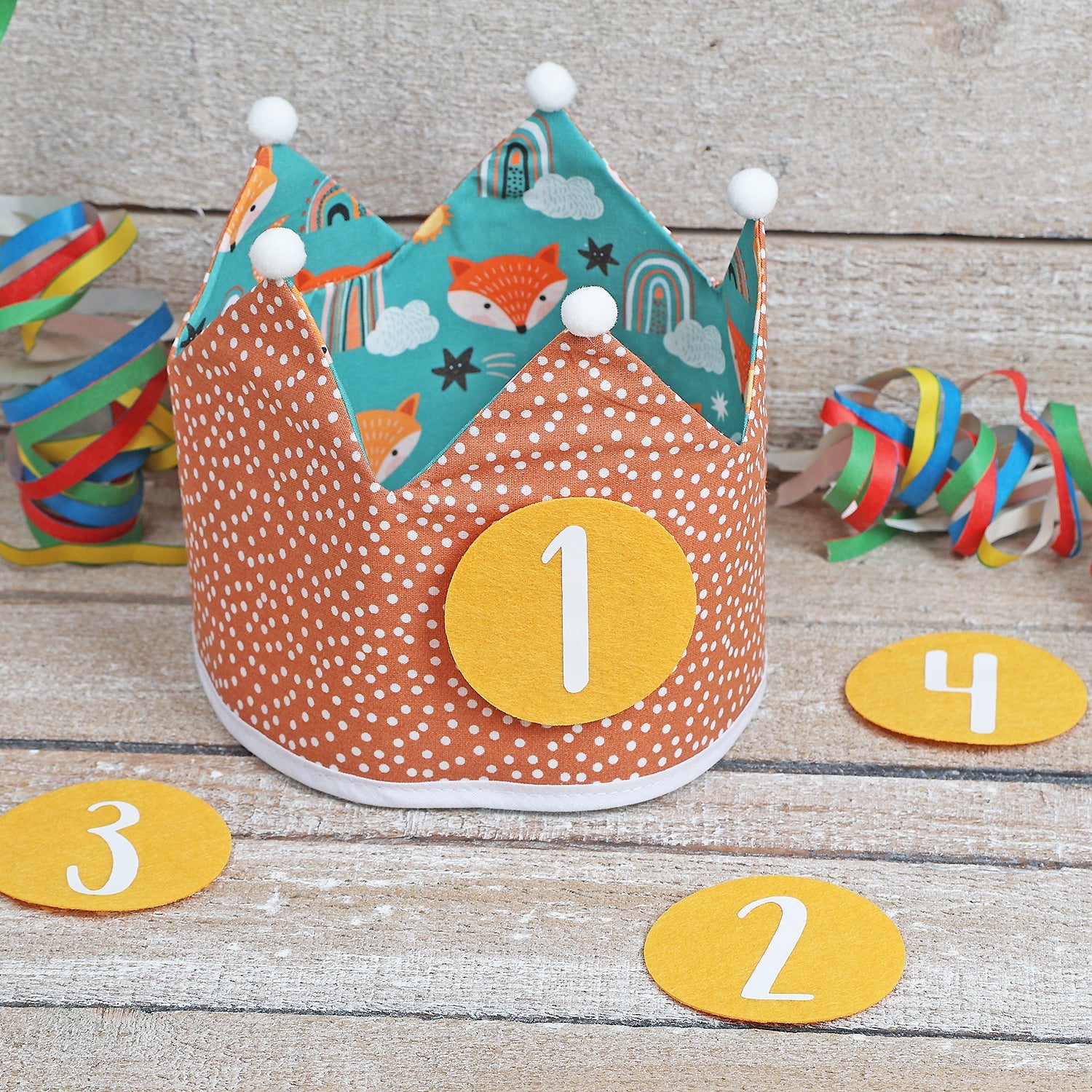 CORONA CUMPLEAÑOS ·FOX· - Happy Moments Baby