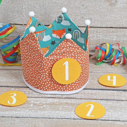 CORONA CUMPLEAÑOS ·FOX· - Happy Moments Baby