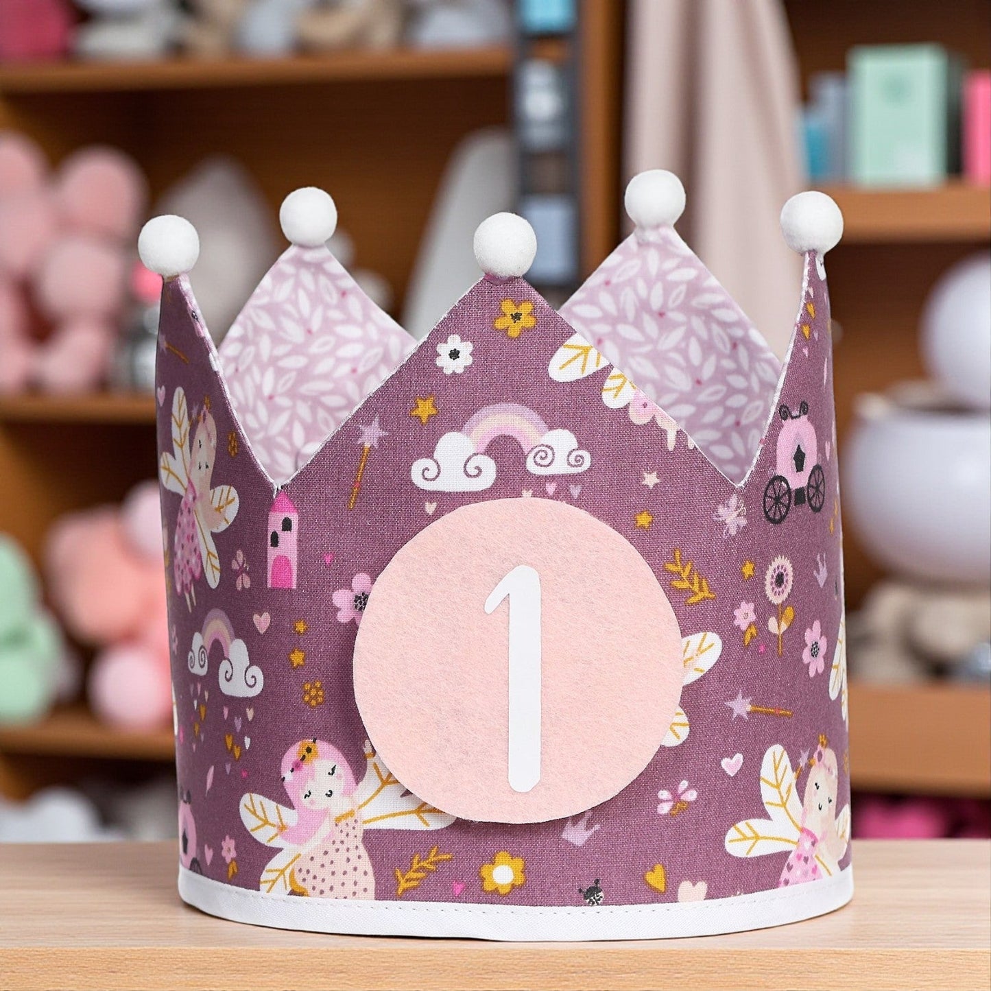 CORONA CUMPLEAÑOS ·HADAS· - Happy Moments Baby