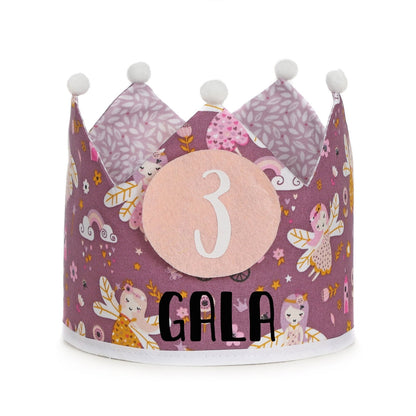 CORONA CUMPLEAÑOS ·HADAS· - Happy Moments Baby
