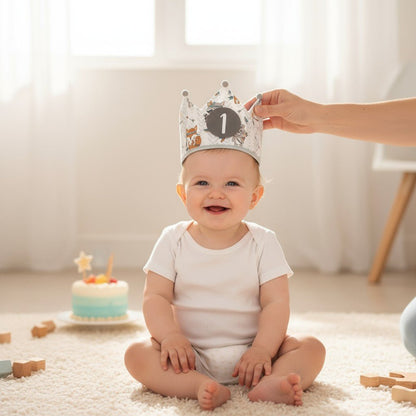 CORONA CUMPLEAÑOS ·INDIO· - Happy Moments Baby