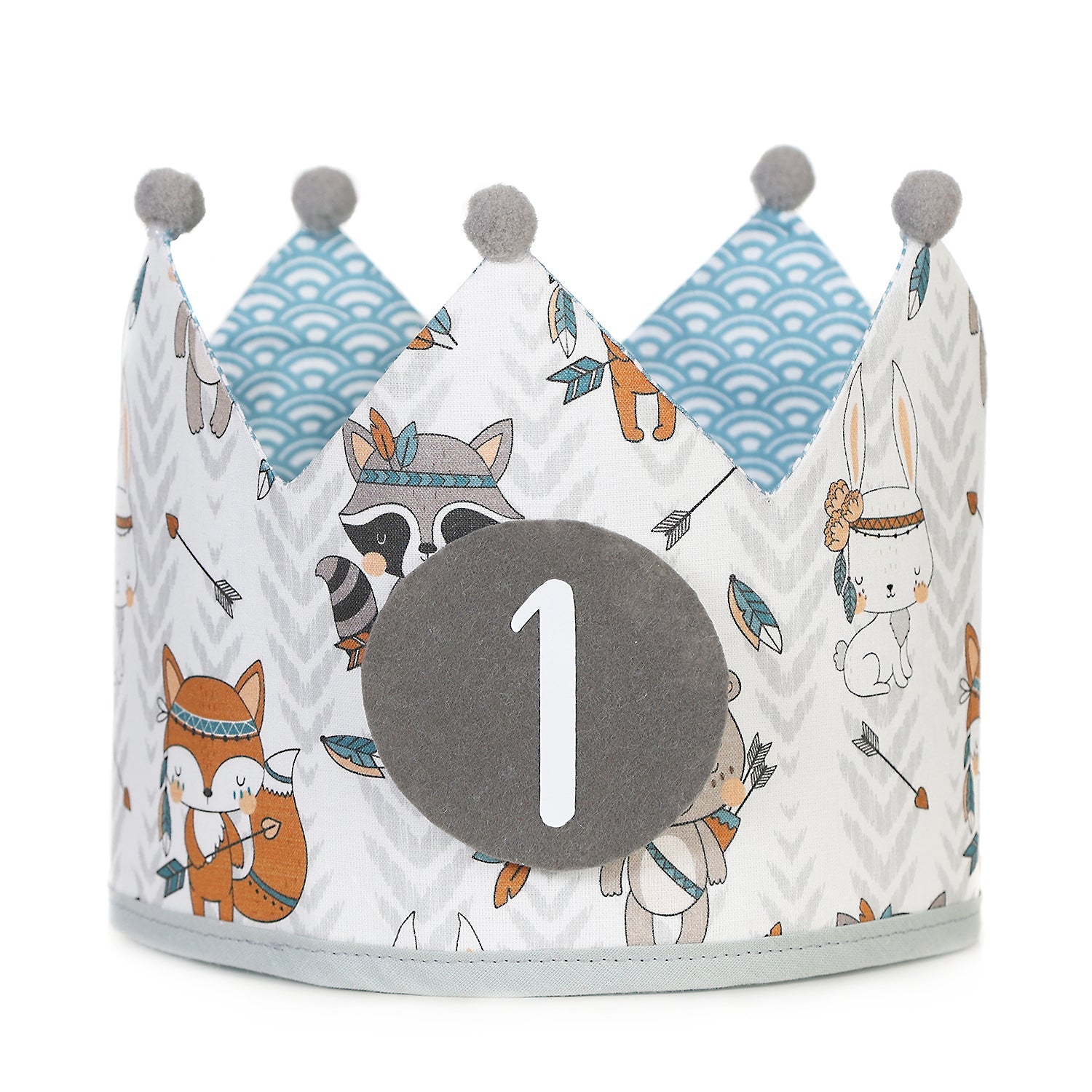 CORONA CUMPLEAÑOS ·INDIO· - Happy Moments Baby