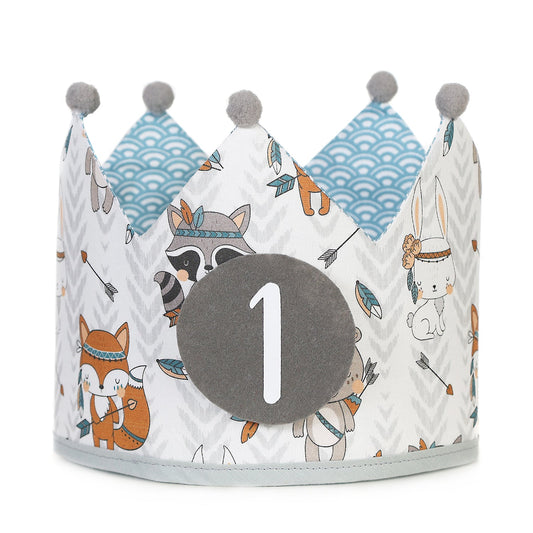 CORONA CUMPLEAÑOS ·INDIO· - Happy Moments Baby