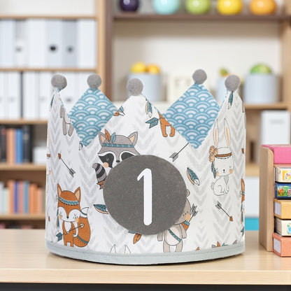 CORONA CUMPLEAÑOS ·INDIO· - Happy Moments Baby