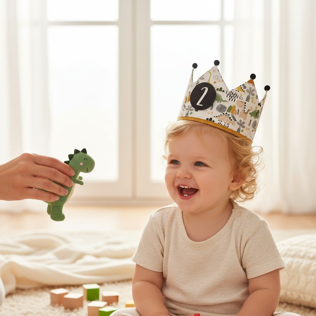 CORONA CUMPLEAÑOS ·JURASSIC· - Happy Moments Baby