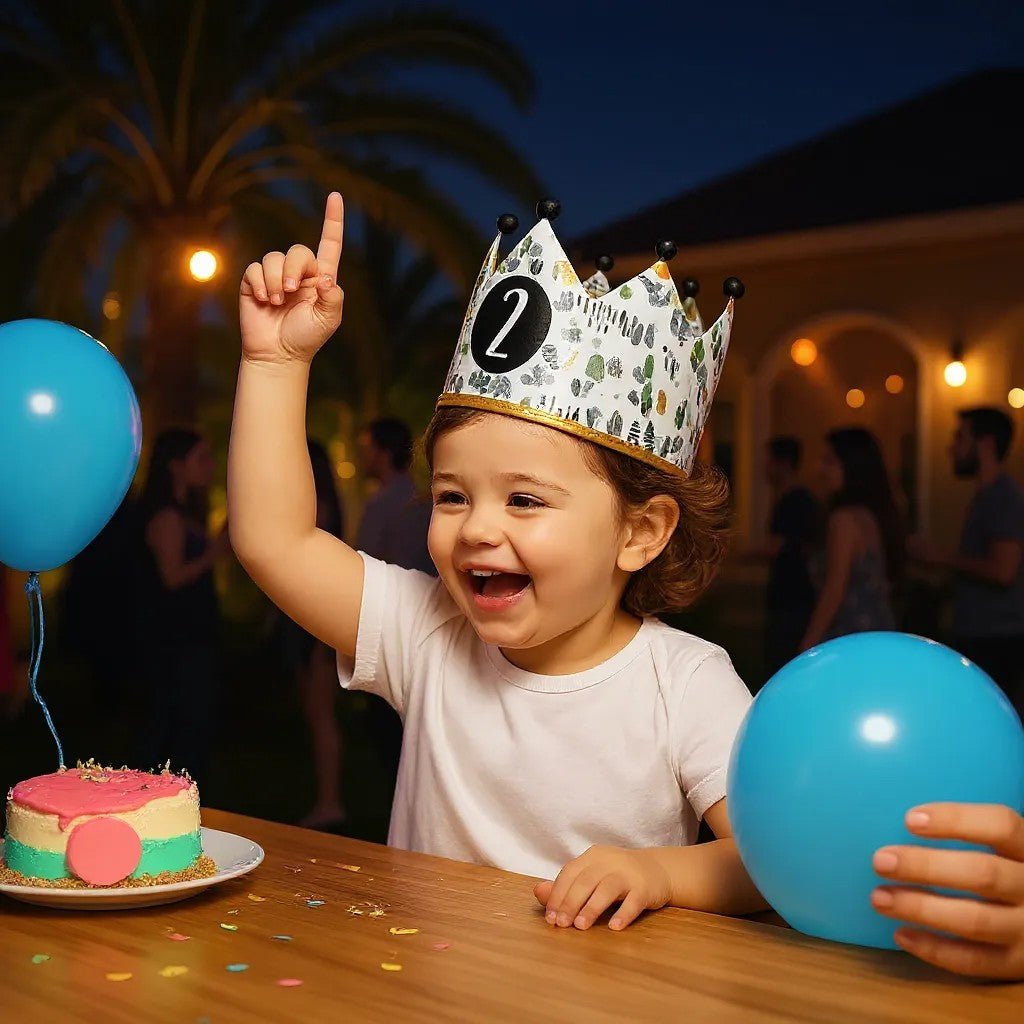 CORONA CUMPLEAÑOS ·JURASSIC· - Happy Moments Baby