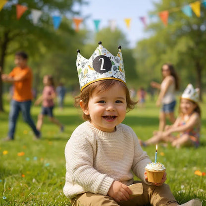 CORONA CUMPLEAÑOS ·JURASSIC· - Happy Moments Baby