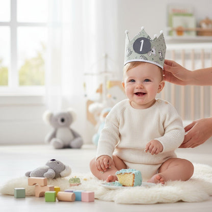 CORONA CUMPLEAÑOS ·KOALA· - Happy Moments Baby