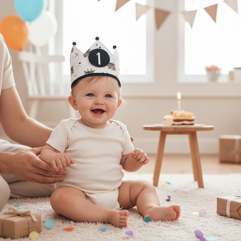 CORONA CUMPLEAÑOS ·MAPACHE· - Happy Moments Baby