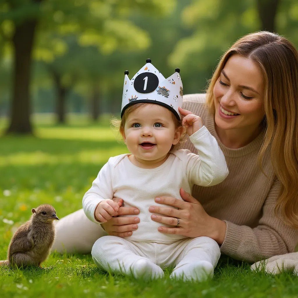 CORONA CUMPLEAÑOS ·MAPACHE· - Happy Moments Baby