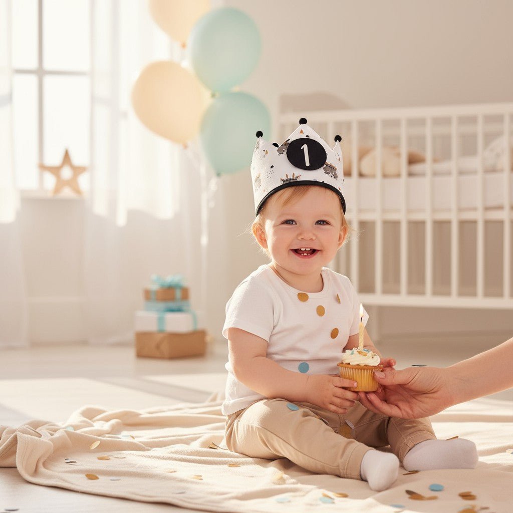 CORONA CUMPLEAÑOS ·MAPACHE· - Happy Moments Baby
