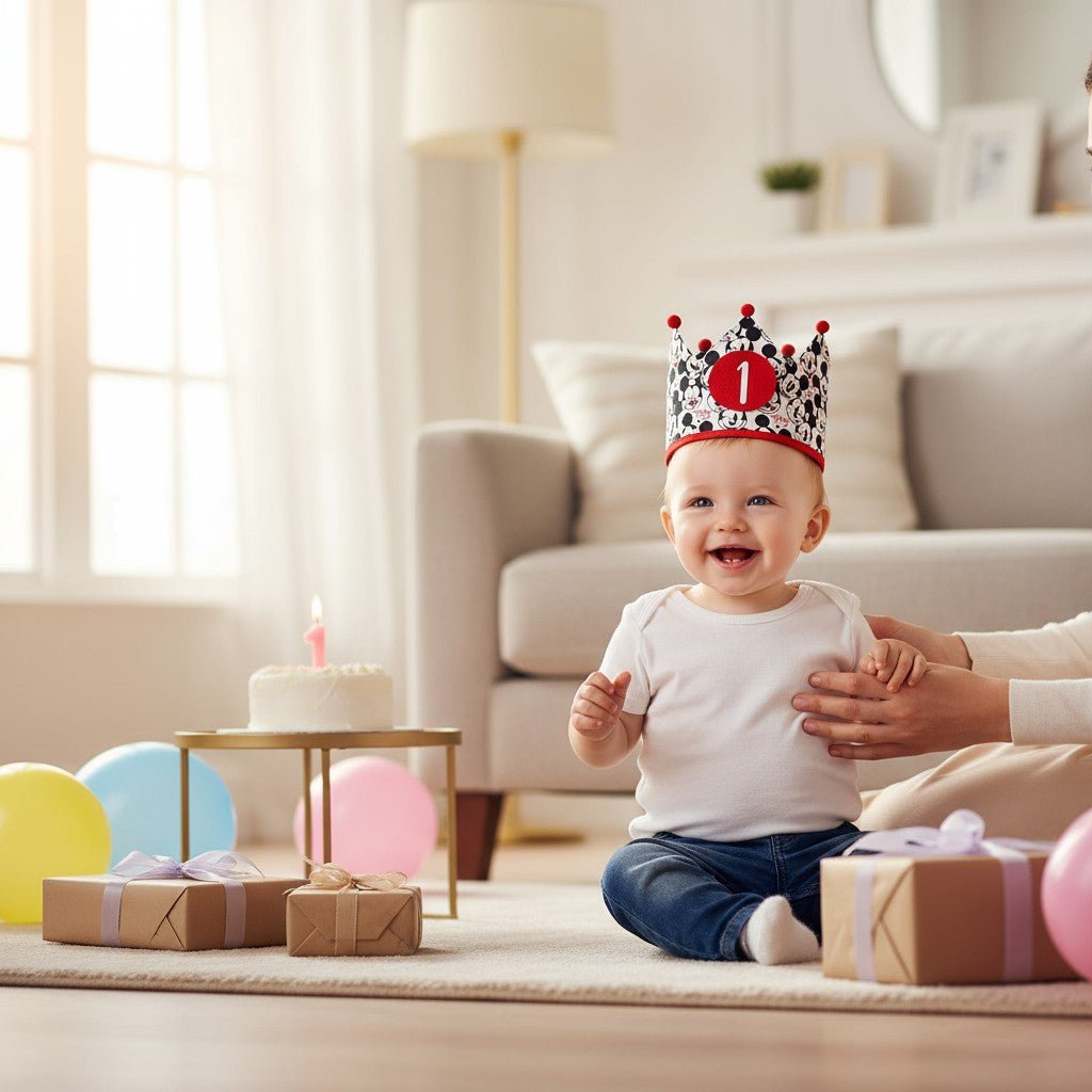 CORONA CUMPLEAÑOS ·MICKEY· - Happy Moments Baby