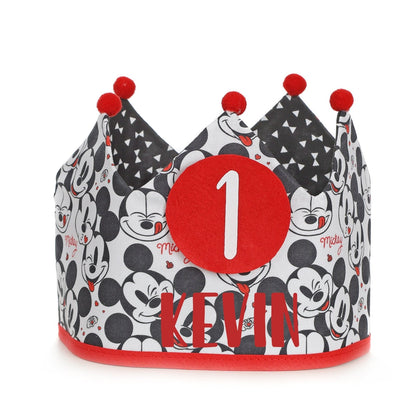 CORONA CUMPLEAÑOS ·MICKEY· - Happy Moments Baby