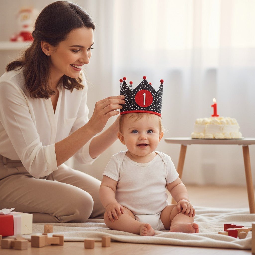 CORONA CUMPLEAÑOS ·MONSTERS· - Happy Moments Baby