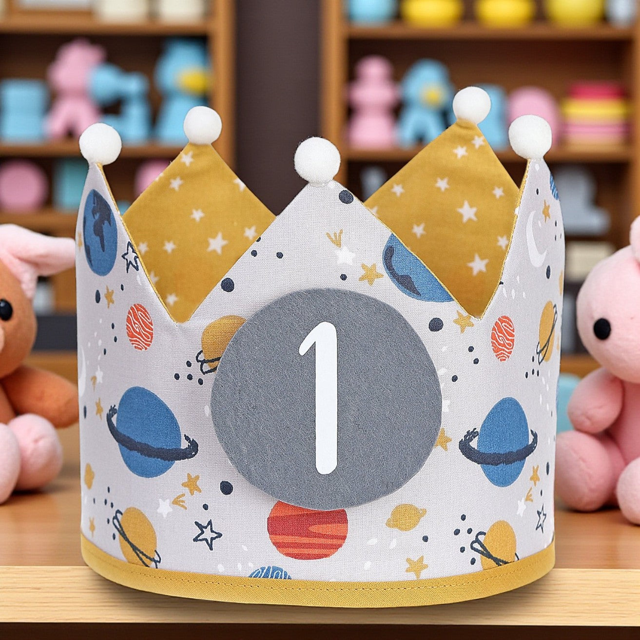 CORONA CUMPLEAÑOS ·PLANETAS·