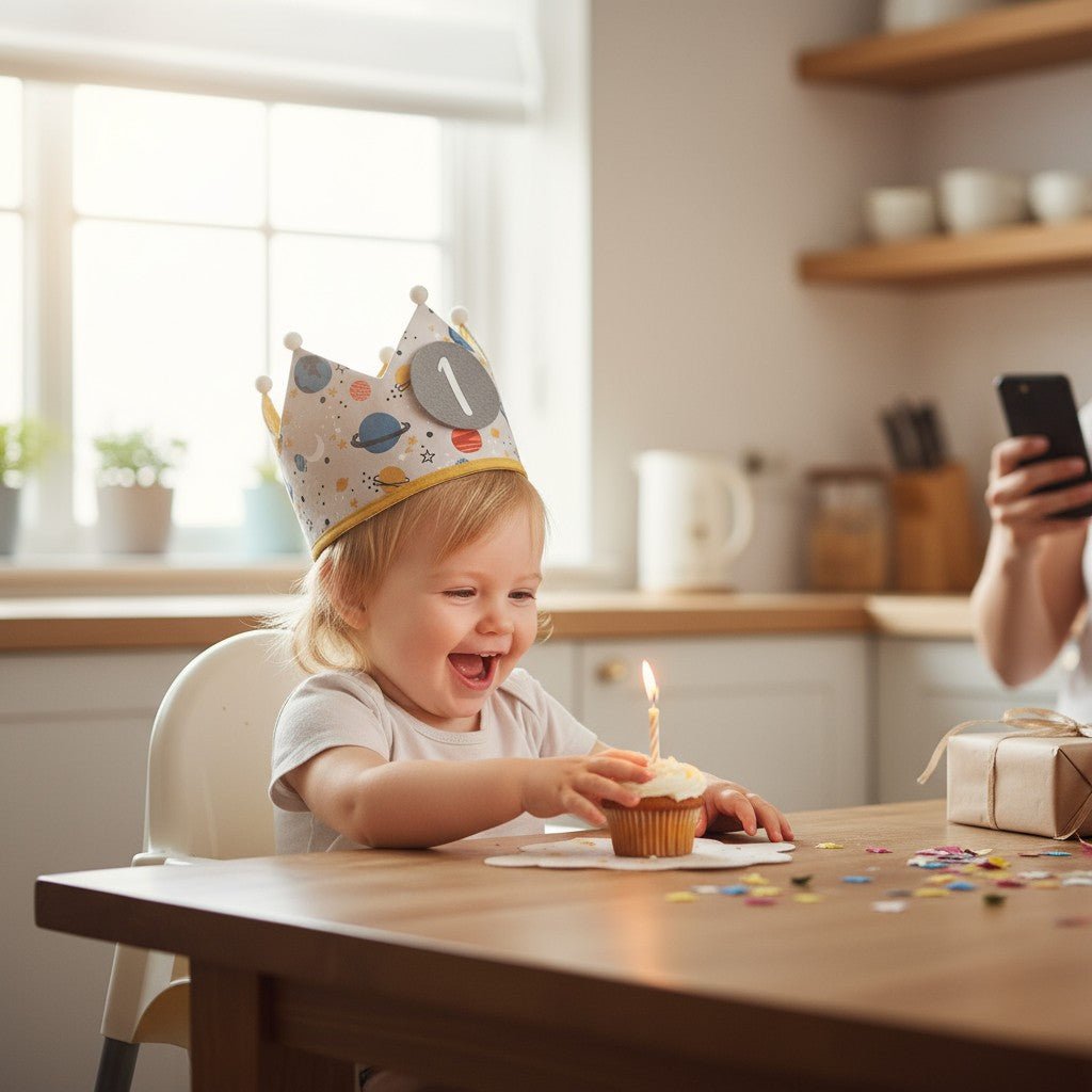 CORONA CUMPLEAÑOS ·PLANETAS· - Happy Moments Baby