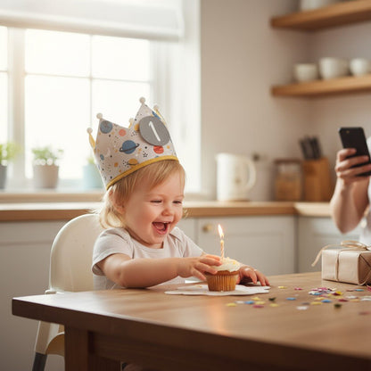 CORONA CUMPLEAÑOS ·PLANETAS· - Happy Moments Baby