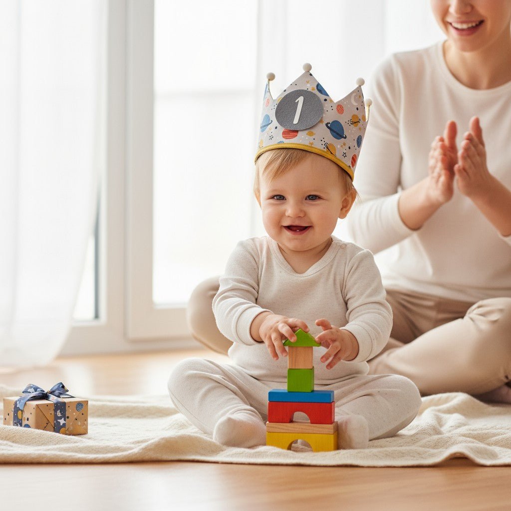 CORONA CUMPLEAÑOS ·PLANETAS· - Happy Moments Baby